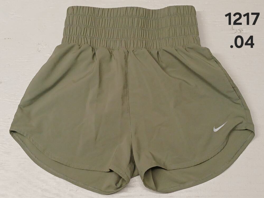 Nike (24") Olive Green Dri-Fit Athletic Utility Shorts